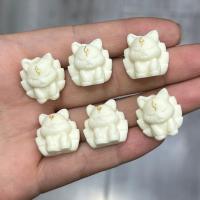 ราคา ลูกปัดพุทธ DIY ลูกปัดจิ้งจอกเก้าหางเคลือบทองผลไม้สีงาช้าง อุปกรณ์เสริม ชิ้นส่วน ลูกปัดเว้นระยะ สร้อยข้อมือทอมือ (42304009538)