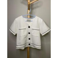 ราคา เสื้อ blouse ยี่ห้อ aandob size S มือสองสภาพดี (22485235301)