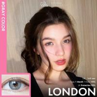 ราคา คอนแทคเลนส์ รุ่น Mini London By kitty kawaii มีสีเทา/ตาล Gray/Brown By Kitty Kawaii มีค่าสายตา (0.00)-(-7.00) (19282148461)