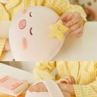 ราคา พร้อมส่ง - หมอนเอพีช Apeach Little Face Cushion Kakao friends (27217795402)
