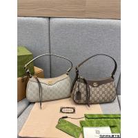 ราคา Gc Retro Old Flower Ophidia Underarm Bag สินค้าใหม่ Mahjong Bag Full Set Gift Box Packaging (28913745919)