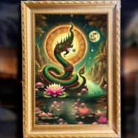 ราคา ภาพมงคล รูปโปสเตอร์ รูปพญานาค รูปภาพพญานาคราช พญานาค 7 เศียร ไม่มีกรอบ PY9 (25295414024)