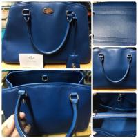 ราคา Coach ทรงถ้งสีน้ำเงิน มือสองสภาพนางฟ้า ขนาด 13 นิ้ว (1421612980)
