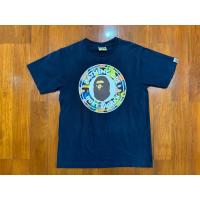 ราคา ของแท้100% Bape เสื้อสีกรม โลโก้bape size s สีสด ไม่มีย้วย ชำรุด (24077694347)