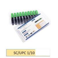 ราคา หัวไฟเบอร์ออฟติก SC/APC FAST CONNECTOR FOR FTTH DROP CABLE [SM][แพ็ค 10 หัว] (18277425806)