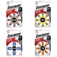 ราคา (8ก้อน/แพค)ถ่านเครื่องช่วยฟัง Energizer เลือกรหัสถ่าน 10, 13, 312, 675 1.4V ของแท้นำเข้าจากUSA หรือ EU (11371772688)