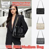 ราคา Shopee ถูกที่สุดถุงของแท้Saint Laurent/YSL Niki Medium Bag กระเป๋าสะพายไหล่ ยอดฮิต ขายดีสุดๆๆ (29377904349)