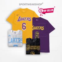 ราคา ♞เสื้อยืดบาสเก็ตบอล ลาย LA Lakers Los Angeles Lakers Lebron James NBA NO 6 Edition สําหรับผู้ชาย แล (24181558660)