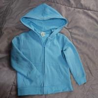 ราคา เสื้อฮู้ดเด็ก ใส่กันหนาว แขนยาว H&M มีซิป 3 - 4 ขวบ สีฟ้า (25832875794)