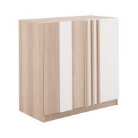 ราคา INDEX LIVING MALL ตู้บานเปิด รุ่นวาร่า ขนาด 80 ซม. - สีเลอบาน่า โอ๊ค/ขาว (26459552046)