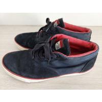 ราคา รองเท้า Converse All Star หุ้มข้อหนังกลับ สีดำ ของแท้ มือสอง ไซส์ 43/27.5 ซม. (17130095566)