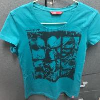 ราคา เสื้อยืดมือสอง ยี่ห้อ EDC ของแท้ ไซส์ M สภาพดี สีเขียว (610577933)