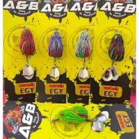 ราคา กบยางน้าอ๊อดเพรชบุรี รุ่น อีกี้ EGY ‼️New‼️ ‼️ปลาช่อนชอบมาก‼️งานปลาช่อนและปลาล่าเหยื่อทั่วไป เหยื่อปลอม เหยื่อตกปลา (23583988275)