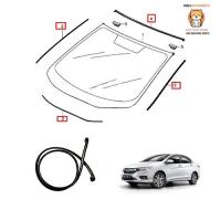 ราคา ชุดคิ้วยางขอบกระจกบังลมหน้า Honda City 2014-2019 GM6 แท้ศูนย์ (40654494177)