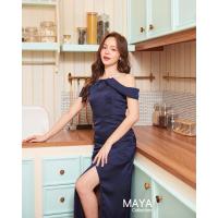 ราคา เดรสออกงานสีกรมงานป้ายห้อย (29019281457)