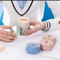 ราคา แก้วพับเก็บได้ ทำจากฟางข้าวสาลี (7409642613)