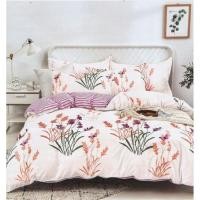 ราคา (ลายดอกหญ้า สีขาวออกส้ม) ชุดผ้าปูที่นอนพร้อมผ้านวม 5ฟุต,6ฟุต (4754278101)
