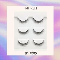 ราคา (พร้อมส่ง) ขนตาปลอม 3 คู่ รหัส ขนตาปลอมธรรมชาติ ขนตาปลอมเจ้าสาว ขนตาเจ้าสาว ขนตาปลอมเกาหลี ขนตาปลอมบาง (11261253621)