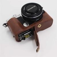 ราคา เหมาะสำหรับ Olympus Pen E-P7 Micro Single Camera Bag Protective Leather Case EP7 Handle Case Case B (26730142478)