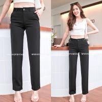 ราคา กางเกง9ส่วน ซิปหน้า ผ้าฮานาโกะ แฟชั่น ผ้าฮานาโกะ (28702939745)