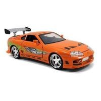 ราคา รถโมเดล Brian's Toyota Supra ภาพยนตร์ Fast&Furious เปิดประทุน ประตู กระโปรงหน้าหลังได้ - Jada 97168 (3644372575)
