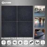 ราคา แผ่นยางกันกระแทก Rubber Tile รุ่น Aero Guard และ Aero Flex หนา 20 มม.สีดำจุดฟ้า สำหรับติดตั้งภายใน ขนาด 100 x 100 ซม. (28655036924)