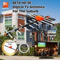 ราคา HD9E เสาอากาศพร้อมต่อสายกล่อง RG6/U BETA รุ่น HD-9E ขนาด 15 เมตร สีดำ ฟรีสาย RG6 ยาว 10 เมตร (27062208403)