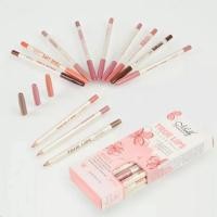 ราคา Me Now True Lips Lip Linder Pencil มีนาว ทรู ลิป ไลน์เนอร์ 12 สี (1 กล่อง) (741473338)