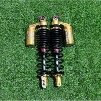 ราคา มือ2 YSS โช๊คหลัง G-SERIES GOLD EDITION Xmax300-Pcx160 เท่านั้น สูง 350mm. สปริงดำ/หูทอง/กระบอกทอง (29067397776)