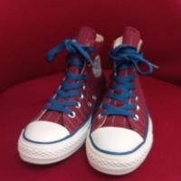 ราคา รองเท้าหุ้มข้อ converse สีแดง (A5) (26630128761)