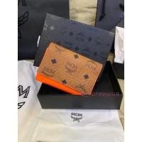 ราคา กระเป๋าตังค์ MCM สีน้ำตาล (17462607660)