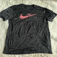 ราคา เสื้อกีฬาสีดำไนกี้ nike สกรีนโลโก้ป้ายติด ไซส์ XL ของแท้ 100% (27832239551)