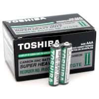 ราคา ถ่าน AAA TOSHIBA Carbon Zinc คาร์บอน รุ่น Super Heavy Duty โตชิบ้า แบตเตอรี่ จำนวน 40 ก้อน ของแท้ (20685660816)