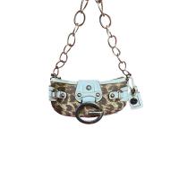 ราคา Guess Leopard Vintage Shoulder/Hobo bag Preloved (22589654724)