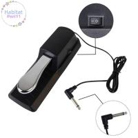 ราคา Habitatport คีย์บอร์ดเปียโน Sustain Damper Pedal สําหรับ Roland Korg เปียโนไฟฟ้าออร์แกนอิเล็กทรอนิกส์ Synthesizer GYH th (26471786185)