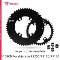 ราคา บจานหน้า 2x Shimano Ultegra R8100 DuraAce R9200 105 R7100 110bcd ใบจาน จักรยานเสือหมอบ 11สปีด / 12 สปีด 46T-33T 48T-35T 50T-34T 52T-36T 53T-39T 54T-40T (23421300116)