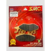 ราคา ผ้าเบรค หน้า NOVA-RS,SMASH,Spark105-110cc.,Spark z,NS150,TAIRA,X1,AKIRA หลัง NOVA SUPER,NS150R อย่างดี SMC เนื้อทองแดง (23221136448)