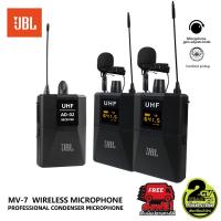 ราคา JBL_mv-7 ไมโครโฟน UHF ไมโครโฟนไร้สาย ไมค์บลูทูธ ไมค์ Wireless Microphone Youtube ,tiktok,ไมค์ไลฟ์สดไร้สาย (13025246103)