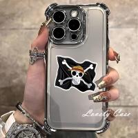 ราคา ปลอกสําหรับ Infinix Tecno Hot Spark สมาร์ท 9 8 7 6 5 10C 40i 30 30i 20C 9 10 20 Play Spark Go เกาหลี One Piece ธงเคสโทรศัพท์ Anti Drop Protection Fall ป้องกัน Soft Cover (41151969517)