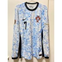 ราคา เสื้อบอล Nike Portugal 2024 เกรดplayer ชื่อเบอร์Ronaldo 7 อาร์ม UEFA Nations League (43250994429)