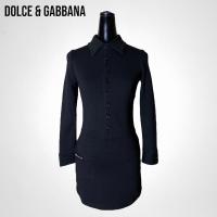 ราคา Dolce&Gabbana Polyester Black Dress (22449903675)