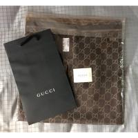 ราคา New gucci scarf ผ้าพันคอ 140x140 ของแท้ (5433686347)