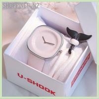 ราคา ใหม่ นาฬิกาข้อมือควอตซ์ สายหนัง PU ลําลอง หรูหรา สไตล์สปอร์ต สําหรับเด็กผู้หญิง (14292995221)