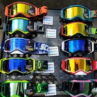 ราคา แว่นตาหมวกกันน็อค สําหรับขี่รถจักรยานยนต์วิบาก MX MTB UTV ATV Off Road Racing (24476262328)