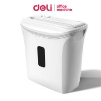 ราคา Deli เครื่องทำลายเอกสาร ย่อยกระดาษ A4 12ลิตร ทำลายเอกสาร เสียงเงียบ 6แผ่น เครื่องย่อย Paper Shredder (42250181328)