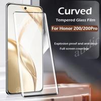 ราคา Honor 200 Pro 5G 3D ร้อนดัดหน้าจอด้านหน้าสําหรับ honor 200 Pro 200pro 5G 2024 ฟิล์มกระจกนิรภัยสําหรับ honor 200 200pro Honor200 Pro Honor200Pro 5G Anti Scratchs หน้าจอ (29501764038)