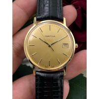 ราคา CERTINA Quartz Swiss made ✨ ตัวเรือนทองคำ 14K (585) ใหม่เก่าเก็บมีรอยเล็กน้อย (29030099615)