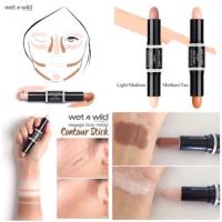 ราคา จัดโปรโมชั่น แท้ Wet n Wild Megaglo Dual-Ended Contour Stick (1462089062)