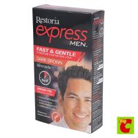 ราคา เรสโตเรีย เอ็กซ์เพรส ฟอร์เมน ครีมเปลี่ยนสีผม สีดาร์คบราวน์ 40 มล. (389861458)