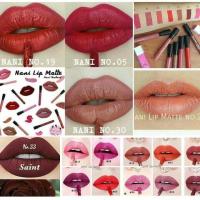 ราคา อ่านก่อนสั่ง !!แท้ NANI LIP ลิปสติก นานิ ลิปแมท เบอร์19-27 ลิปแมท lipmatte (978506110)